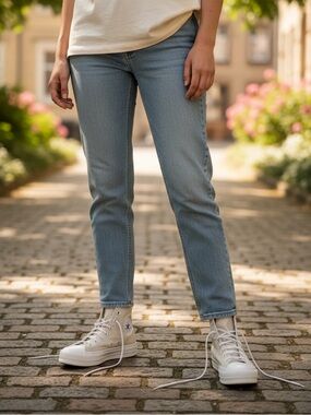 Converse lift High Top canvas Sneakers Off-White Cream with light pink soles.